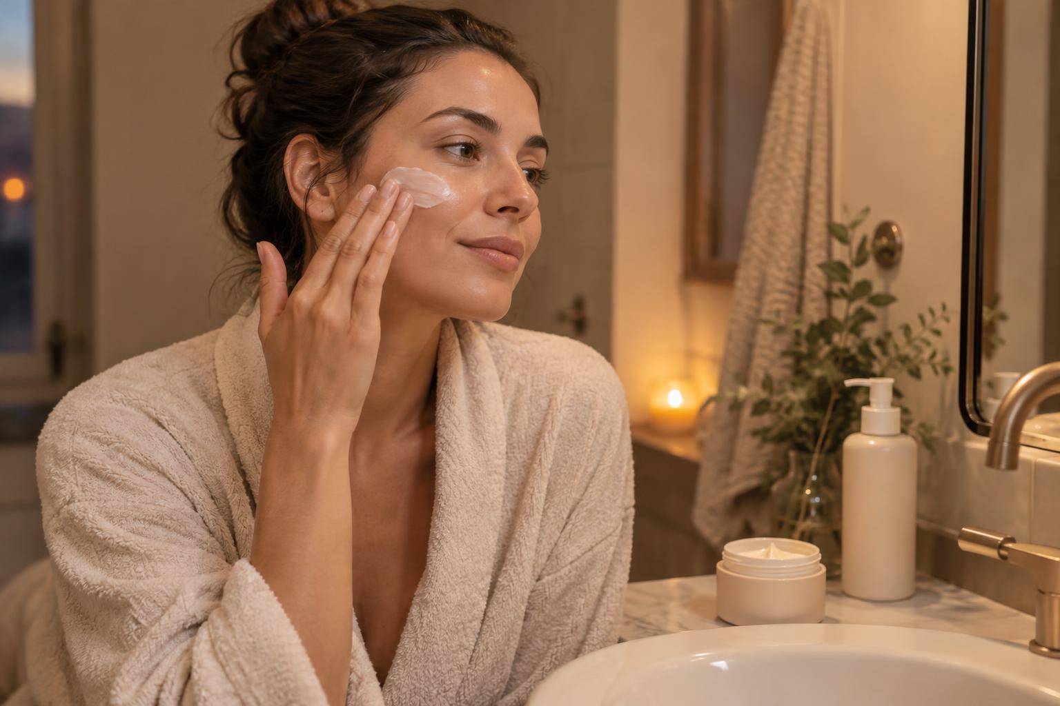 A Simple Evening Skincare Routine for Sensitive Skin